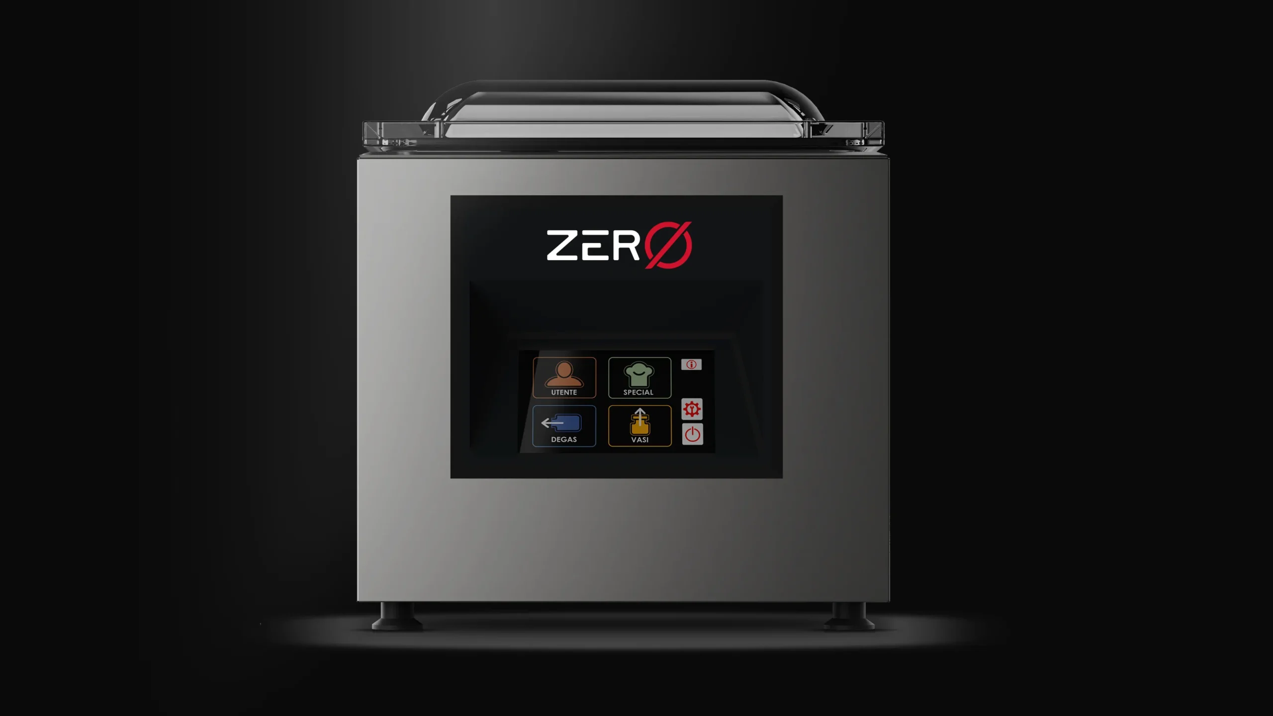 Image of professional vacuum packer Zero with logo made by Ojaru
